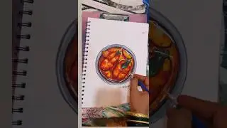 The Secret to Drawing Realistic Fish|#art #drawing