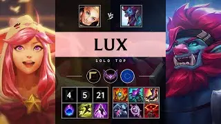 Lux Top vs Trundle - EUW Master Patch 25.08