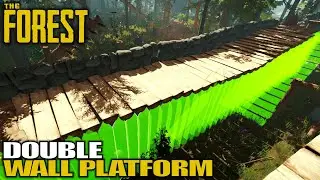 Double Wall Defensive Platform | The Forest Gameplay | E32