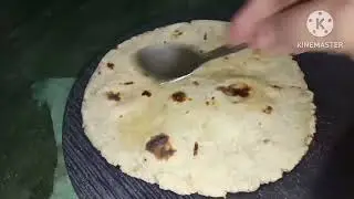 Zundi ki roti banai aur alme ka achar