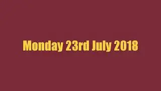 23rd July. #VivaLaRevolution
