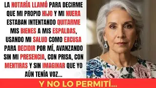 La notaría llamó: “su hijo y su nuera quieren sus bienes y dicen que está enferma”… fui de inmediato
