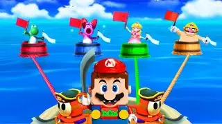 Mario Party Superstars – Guess the Flag on the Sea Minigame 🚩