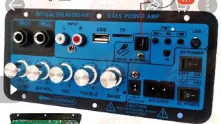D60 Bluetooth bass power amp drive SG12 gen speaker assembol!!!
