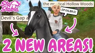 *2 NEW AREAS* RELEASED SOON IN STAR STABLE! (DEVIL'S GAP & BRAND NEW HOLLOW WOODS!) 🐴