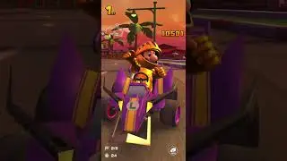Mario kart tour part 290 Winter tour Pink gold peach cup 