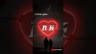 B Love K name status B K couple name status K B name art #shorts #viral #ytshorts