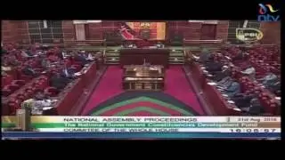Parliament showdown over election laws amendment bill