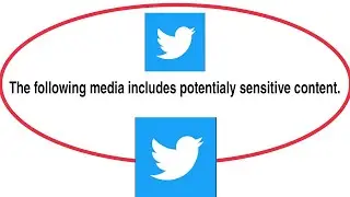 Twitter Fix The following media includes potentialy sensitive content. Change settings 2022