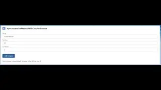 lwc imperative call with complex params