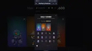today pixel tap combo card 20 August new pixel tap combo card