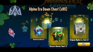 80 Alpine Era Dawn Chest Opening (Monster Legends)