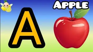🍎ABC Learning Video | Alphabet for Kids with MusicA for Apple ABC Song🎉 | Fun Alphabet 🎶