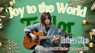 Erica Cho - 「Joy to the World」 I Taylor Custom 914CE Sinker Redwood Limited Edition Demo