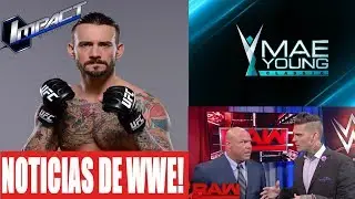 NOTICIAS DE WWE! &iquest;Impact firma a CM Punk?. Kurt Angle en raw. Nuevo talento femenino en WWE.