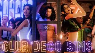 Sims 4 Mod Showcase Nightclub Animated Deco Sims | The Bachelor Edition