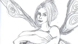DIBUJANDO A LA MODELO HELLY VALENTINE