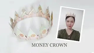 How to make Money Crown Paper easy Origami | DIY Craft Tutorial | LUXO Handmade