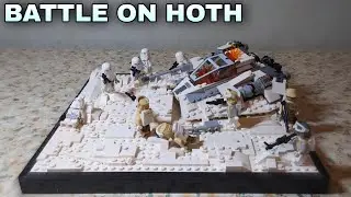 Lego Battle On Hoth | Star Wars MOC