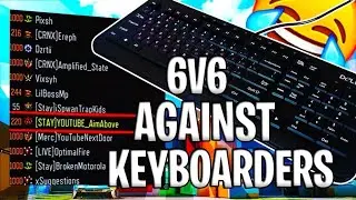 BO3 SWEATY 6V6 AGAINST HIGH KD PLAYERS THAT KEYBOARDS ! CRONIX CLAN EXPOSED ! SUPPRESSED XMC STAR !!