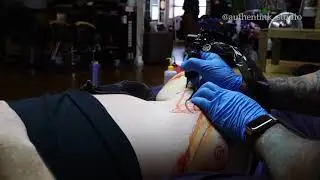 Freehand Double Koi Leg Piece by Horisumi Kian Forreal