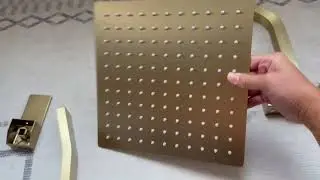Золотая насадка для душа с Amazon (обзор) Распаковка!