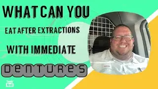 What can you eat after extractions with immediate dentures? When can you eat normal?