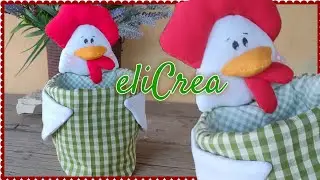 Cestino porta ovetti ma può essere utilizzato in altri modi - #elicrea 25.2.21