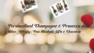 Beautiful Personalised Wedding Champagne - Gifts and Favours