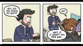 Artist Hilariously Illustrates Everyday Life With Her Fianc&eacute; And Their Four Cats