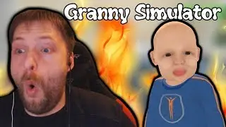 GERMANSNAKE, die PFANNEN-MUTTI 👵 - Granny Simulator | CHRIZZY feat. Germansnake
