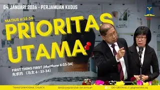 Prioritas Utama - Pdt. David Tjioe