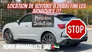 Location de voiture à Dubaï fini les Arnaques !!! #HijraminimalisteUAE #location #dubai #cautions