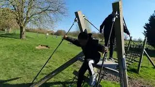 @Sunny Hill Park - in the middle of drilling - 3rd April 23