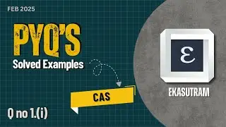 PYQ's Solved (CAS) - Q.1)A).i) Feb 2025 Paper