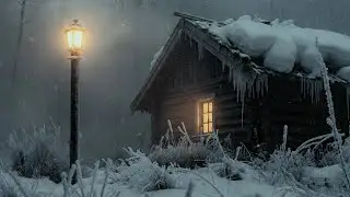 Snowstorm & Wind Sounds┇Fall Asleep Quickly, Relax Deeply & Reduce Stress