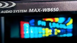 Муз центр Samsung MAX-WB650 Test AUX#2