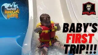 Asher's First Trip To Six Flags Hurricane Harbor!!!