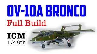 ICM OV-10A Bronco масштаб 1/48, полная сборка инструмента 2021 года — HD 1080p