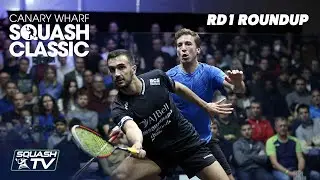 Сквош: Canary Wharf Classic 2021 &mdash; Обзор первого раунда [Часть 1]