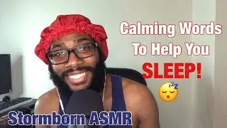 [ASMR] Calming Words To Help You Sleep | City Sounds | Stormborn ASMR