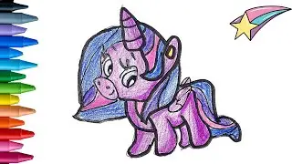 How to draw Twilight - My Little Pony || Easy drawing 