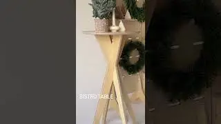 Bistro table pop up round bar table