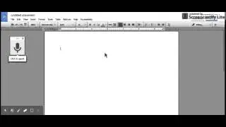 Using Voice Typing in Google Docs