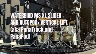 Waterbird MS XL Slider and Autopod+ vertical lift (aka PanaTrack&nbsp;and&nbsp;PanaPod)
