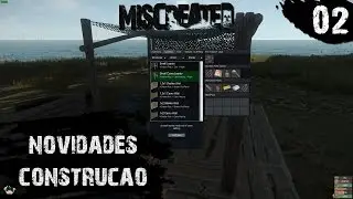Miscreated - Novidades na constru&ccedil;&atilde;o + Camo Netting + Recipes. EP02 - Patch #31