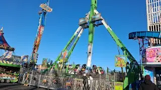 Kmg lunarix maximum funfair ride off ride funderland Dublin rds 2025