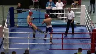 KO Adrian Ali Ahmad  finał MP kickboxing