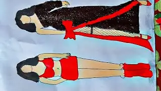 &ldquo;Fashion Illustration Drawing | Party Wear Outfit Design ❤️&rdquo;