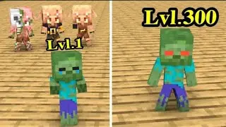 Monster School: Baby Werewolf Girl and Vampire Boss - Minecraft Animation